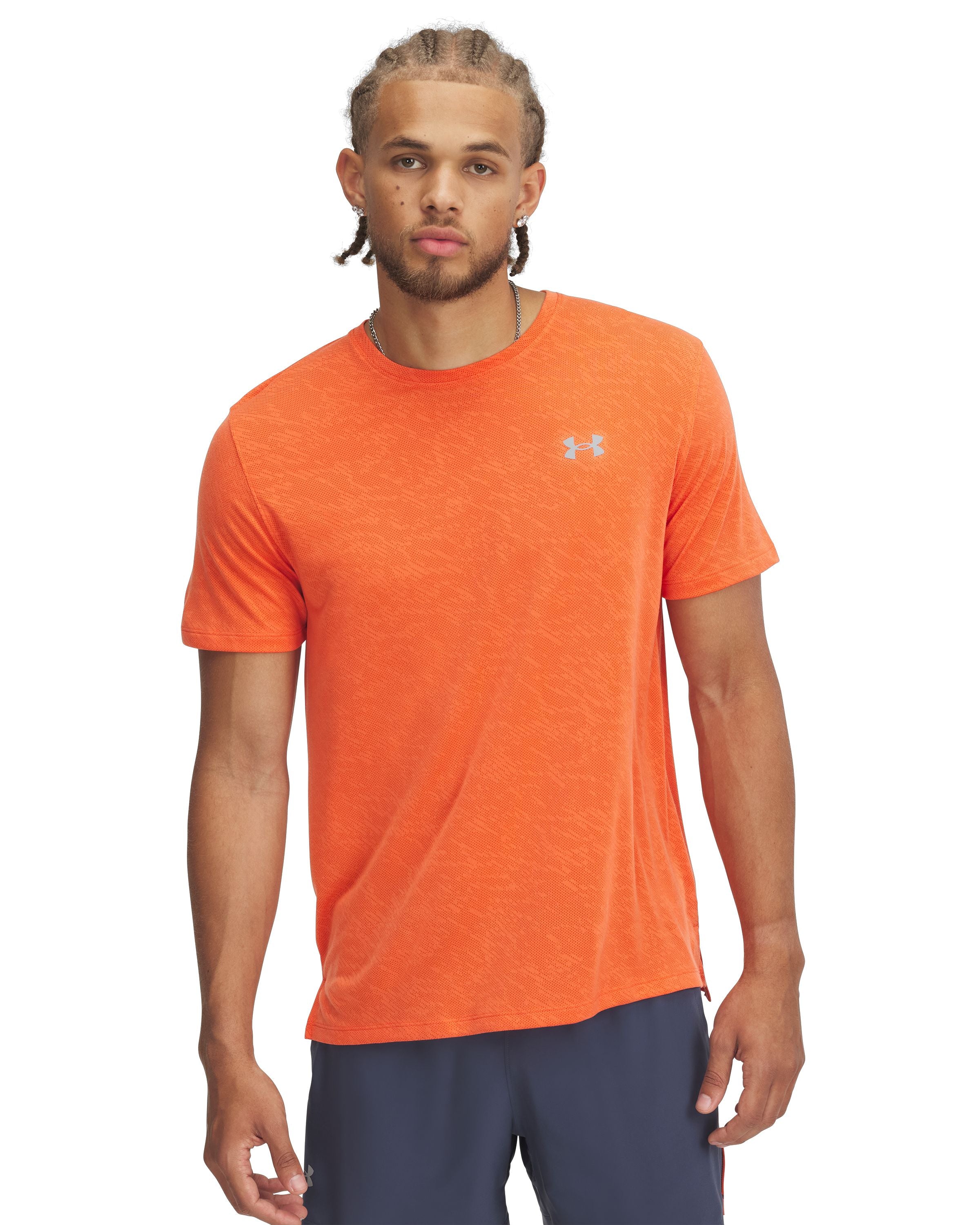 T-shirt pour hommes Under Armour - LAUNCH CAMO SHORTSLEEVE