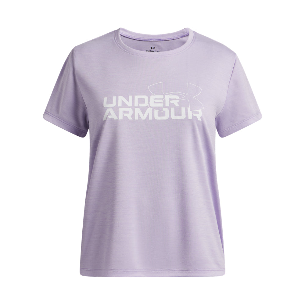 Under Armour Girls' Shirt - TECH TWIST WDMK LOGO