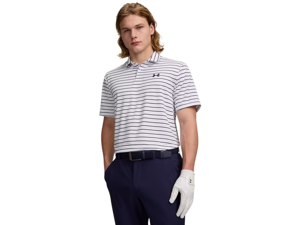 Polo Under Armour pour hommes - MATCHPLAY STRIPE