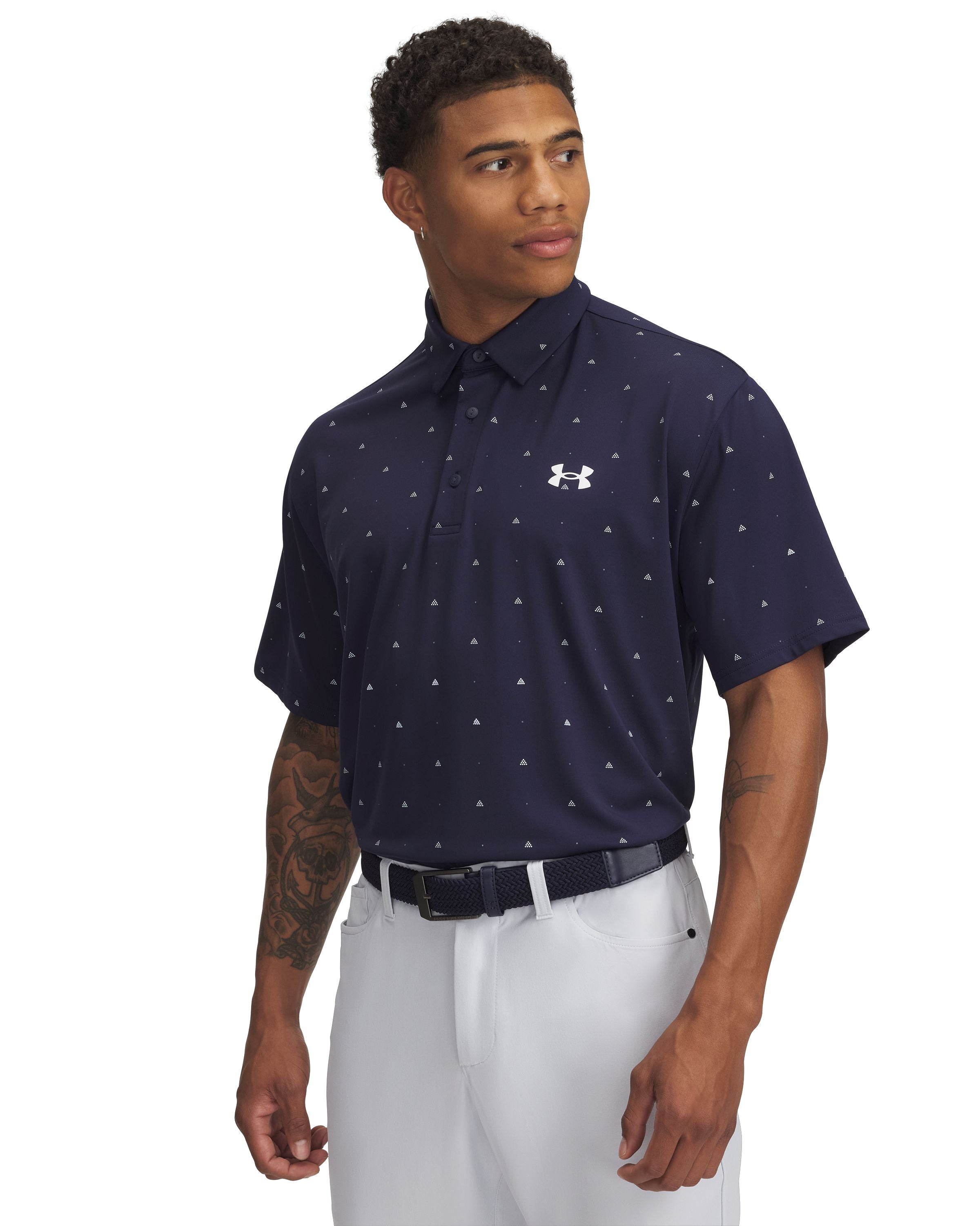 Under Armor Men's Golf Polo - UA PLAYOFF 3.0 PRINT