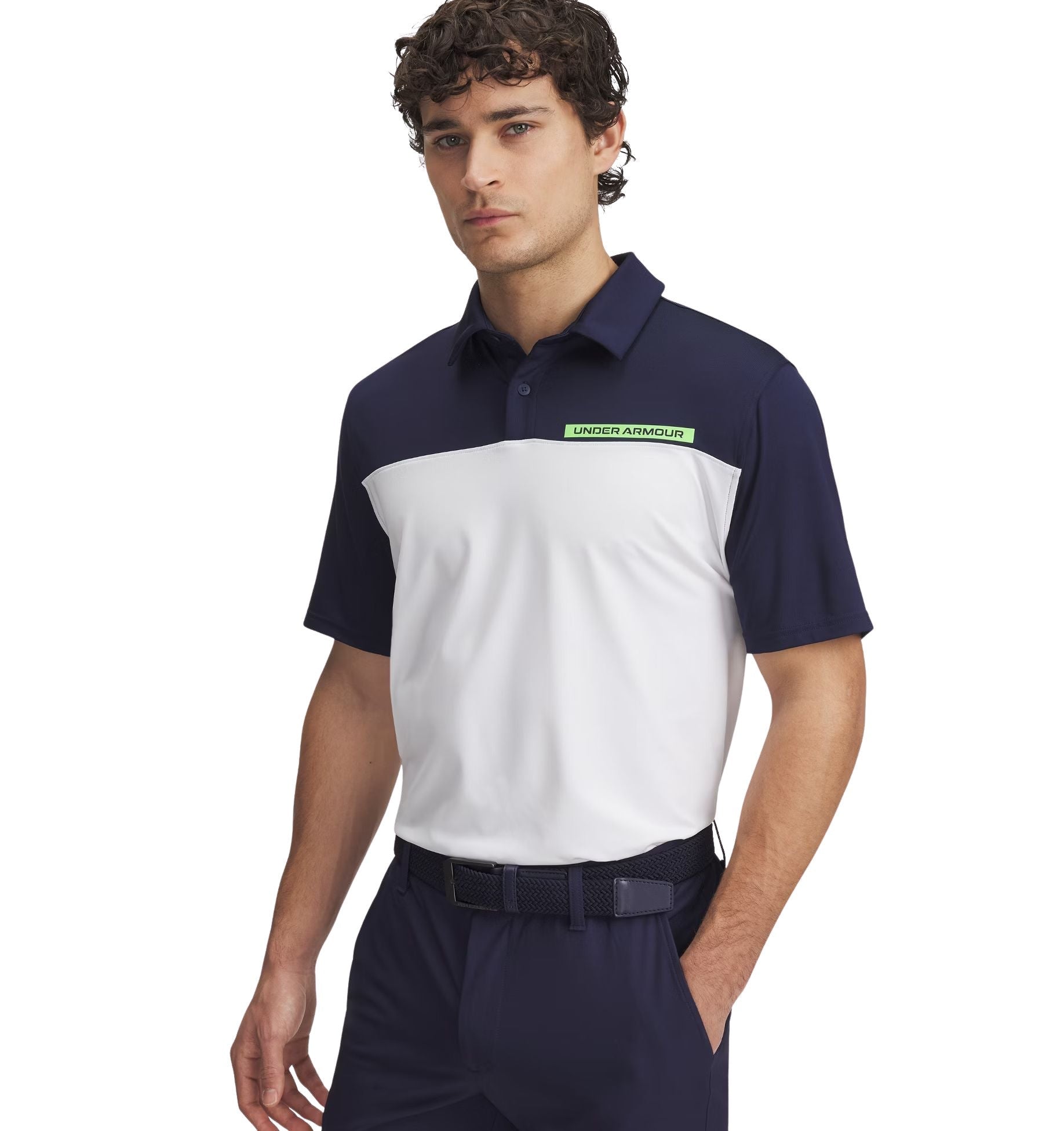 Men's golf polo Under Armour - T2G COLOR BLOCK POLO