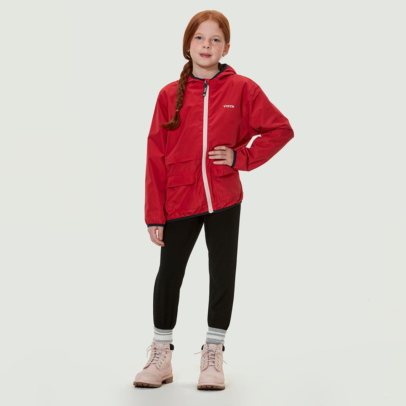 DROP RAIN JACKET FIL - Waterproof jacket for girls - Vista