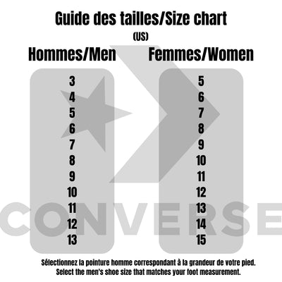 Souliers Converse pour hommes et femmes - CTAS COLOR PLAY