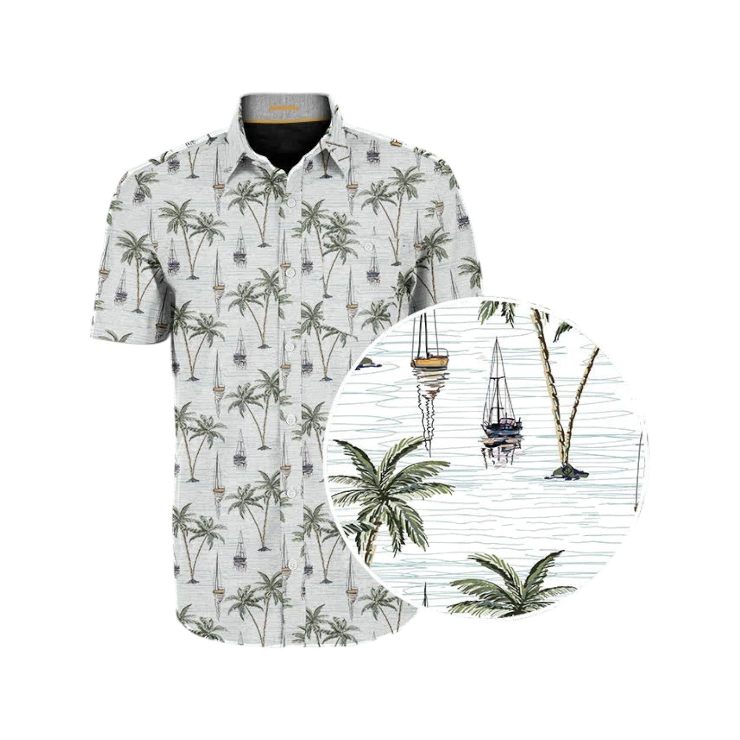 Chemise extensible Point Zéro pour hommes - CHEMISE IMPRIME 4635