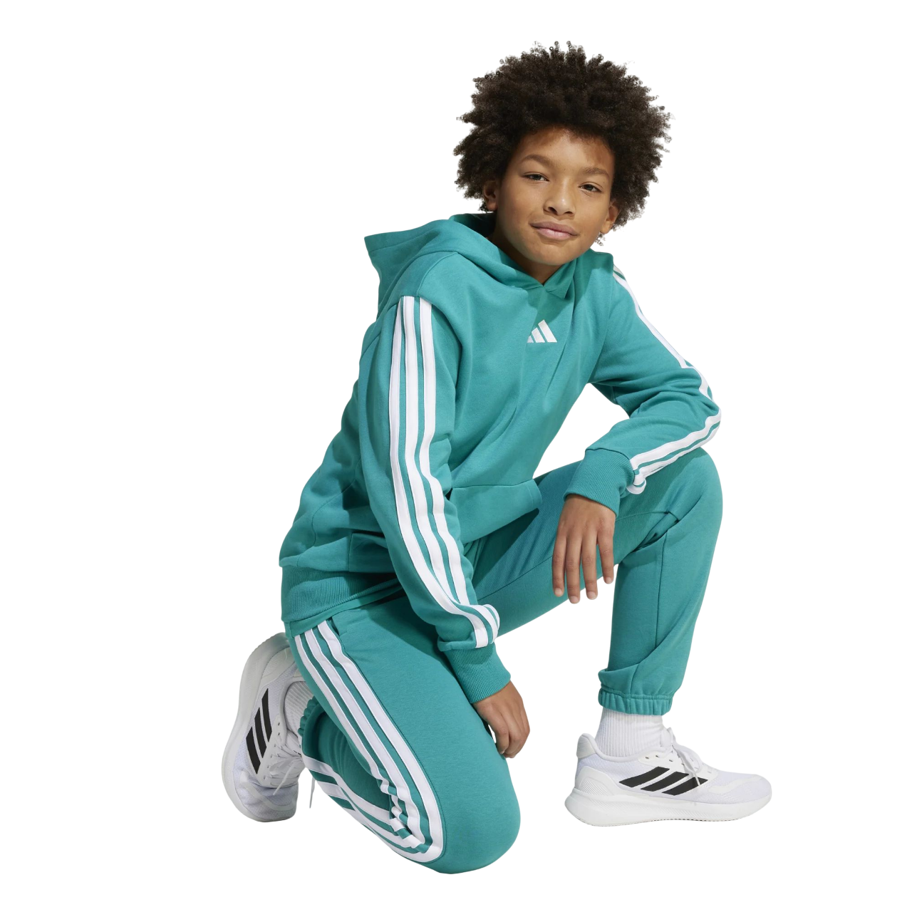 Adidas Junior Cotton Fleece - 3S FLEECE HD