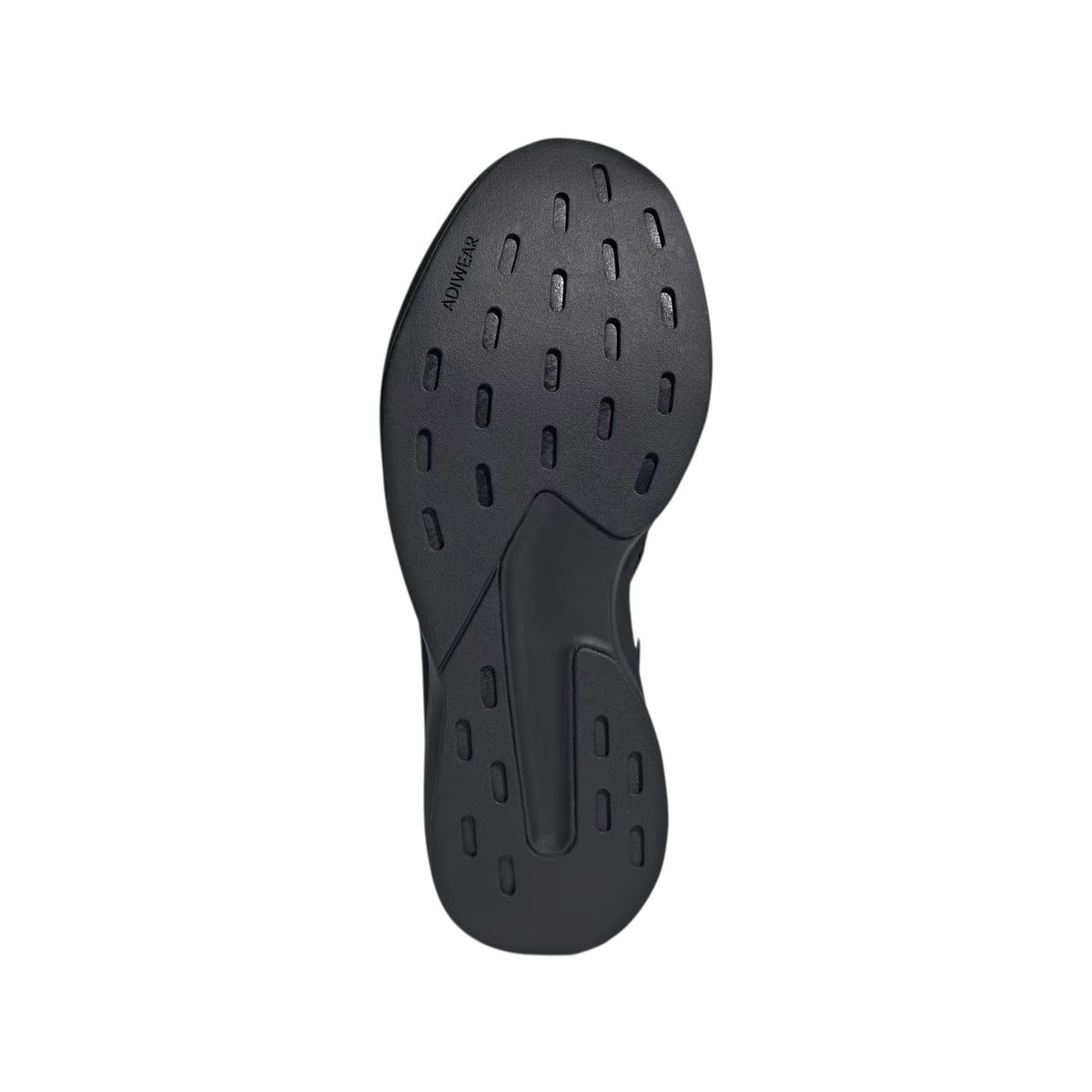 Semelle extérieure du soulier de course Adidas Adizero Pacer pour hommes, blanc et noir