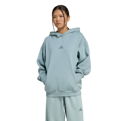 Coton ouaté Adidas pour femmes - ALL SEASON BF HOODIE