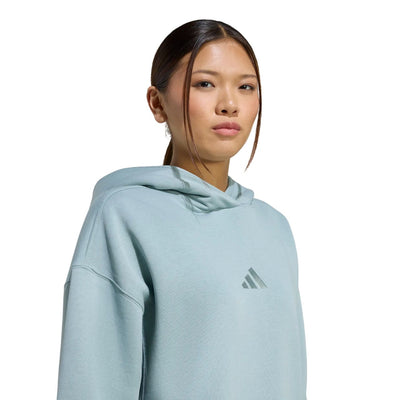 Coton ouaté Adidas pour femmes - ALL SEASON BF HOODIE