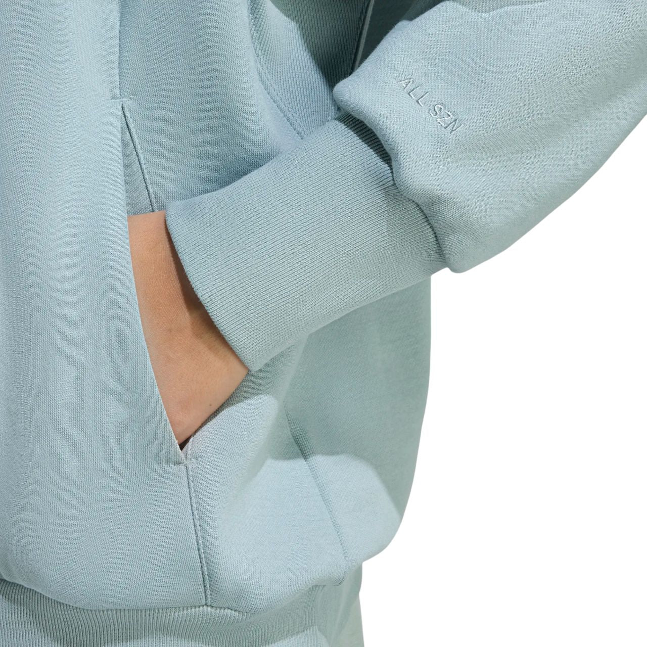 Coton ouaté Adidas pour femmes - ALL SEASON BF HOODIE