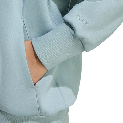 Coton ouaté Adidas pour femmes - ALL SEASON BF HOODIE