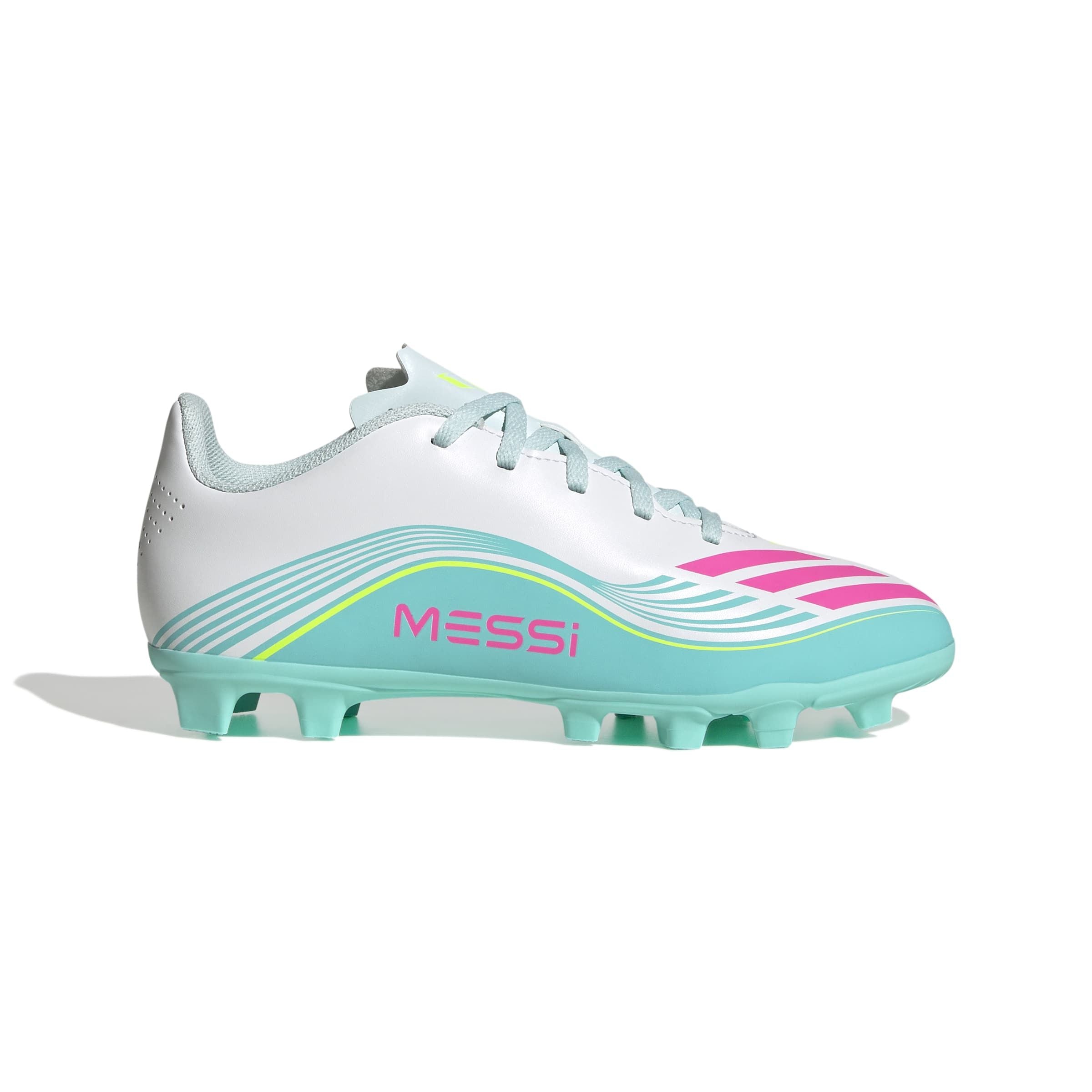 Girls' junior Adidas soccer shoes - F50 CLUB MESSI