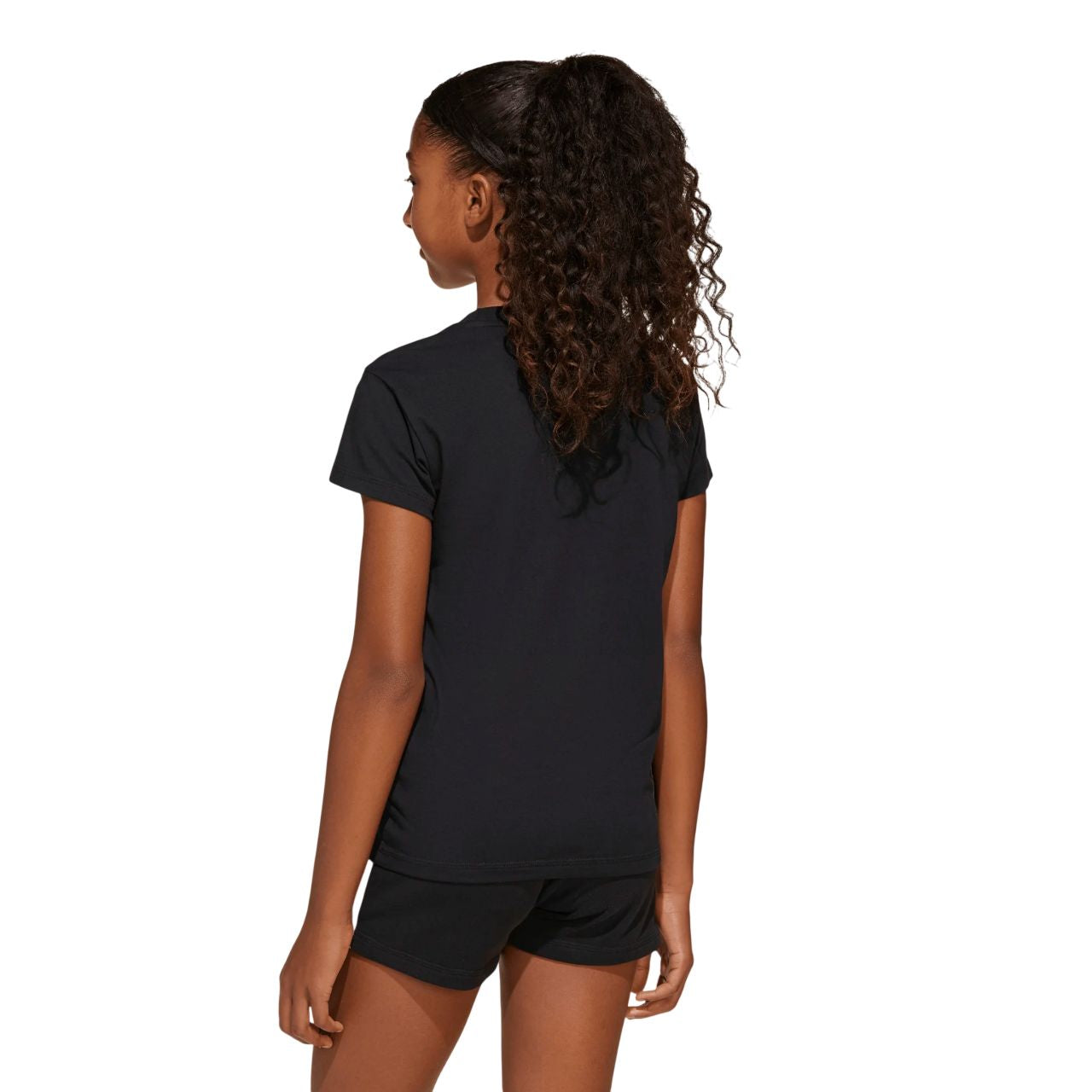 Adidas Girls Youth T-shirt - LARGE EMBLEM SHIRT