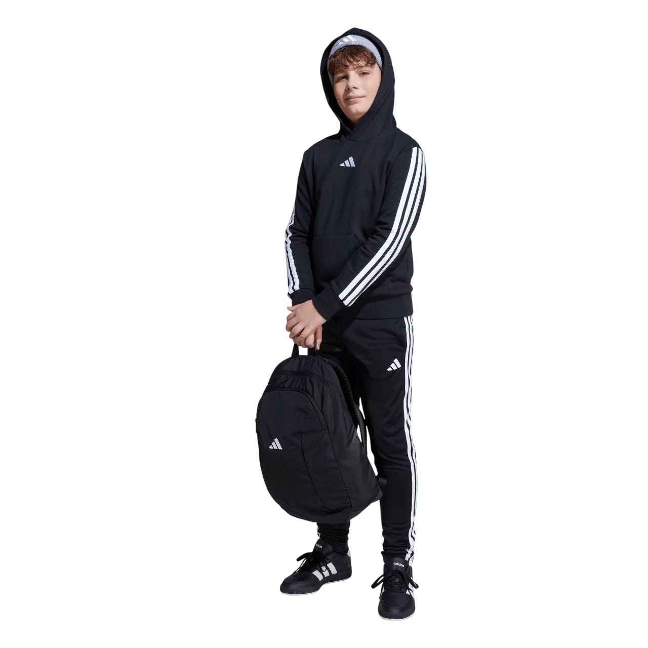 Adidas Junior Fleece Cotton - J 3S FL HD 225