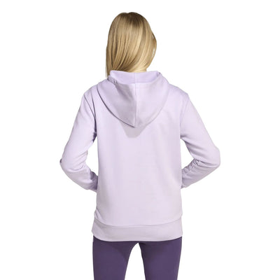 Adidas junior fleece cotton hoodie - LINEAR FLEECE HOODIE
