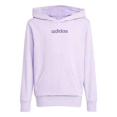 Adidas junior fleece cotton hoodie - LINEAR FLEECE HOODIE