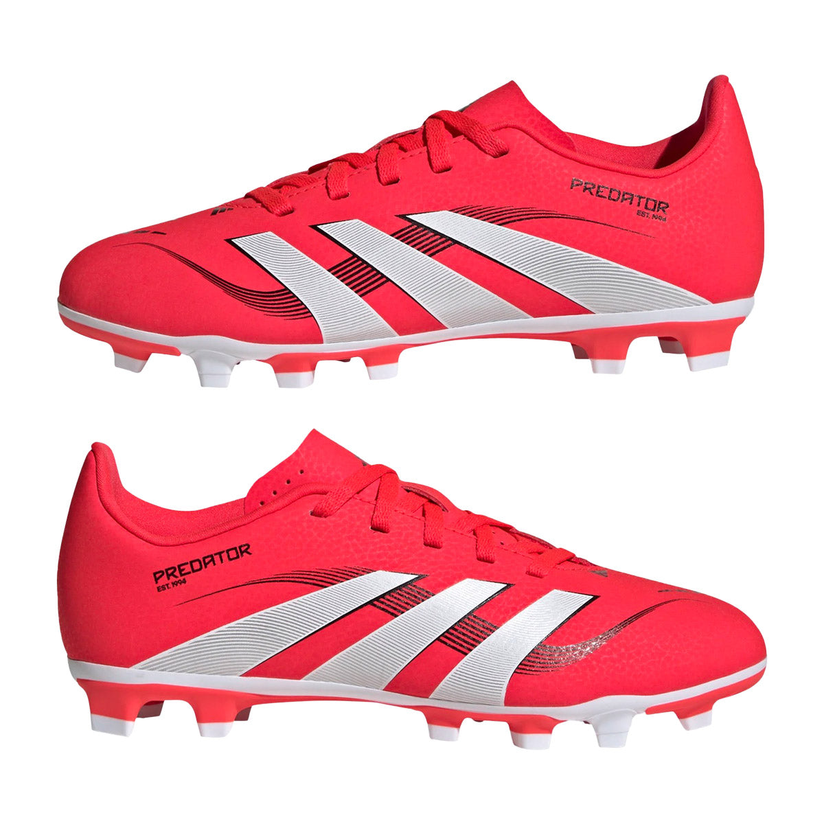 Souliers de soccer Adidas pour enfants (Junior) - PREDATOR CLUB FG/MG