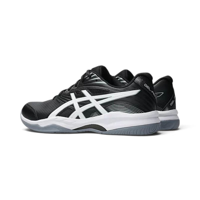 Paire de souliers Asics GEL-RENMA 2 pour hommes, noir et blanc, vue de trois quarts arrière