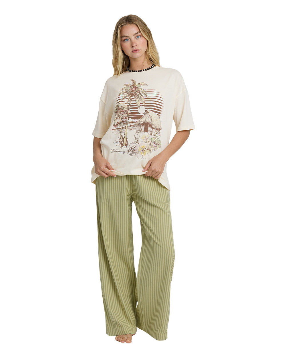 T-shirt Billabong Femmes - WILL FIND ME HERE