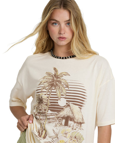 T-shirt Billabong Femmes - WILL FIND ME HERE
