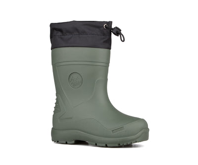 Blue Rocky lined rain boots for toddlers - FRASER