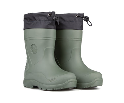 Blue Rocky lined rain boots for toddlers - FRASER