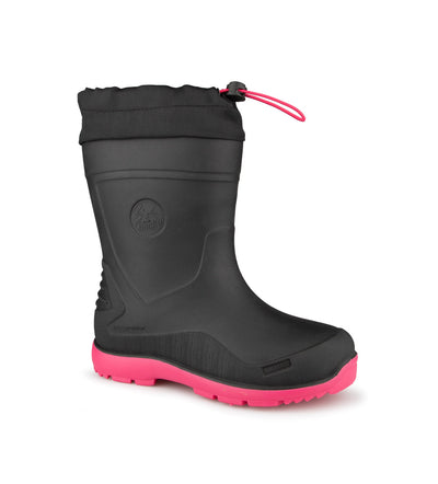 Blue Rocky lined rain boots for toddlers - FRASER