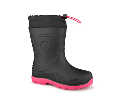 Blue Rocky lined rain boots for toddlers - FRASER