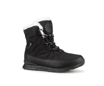 FUJISU - Lined booties for girls - Blue Rocky