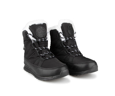 FUJISU - Lined booties for girls - Blue Rocky