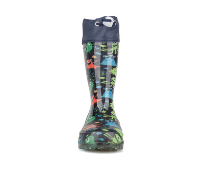 Bottes de pluie lumineuses Blue Rocky pour garçons - JOOKIBA