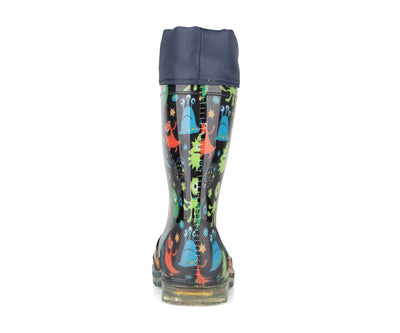 Bottes de pluie lumineuses Blue Rocky pour garçons - JOOKIBA