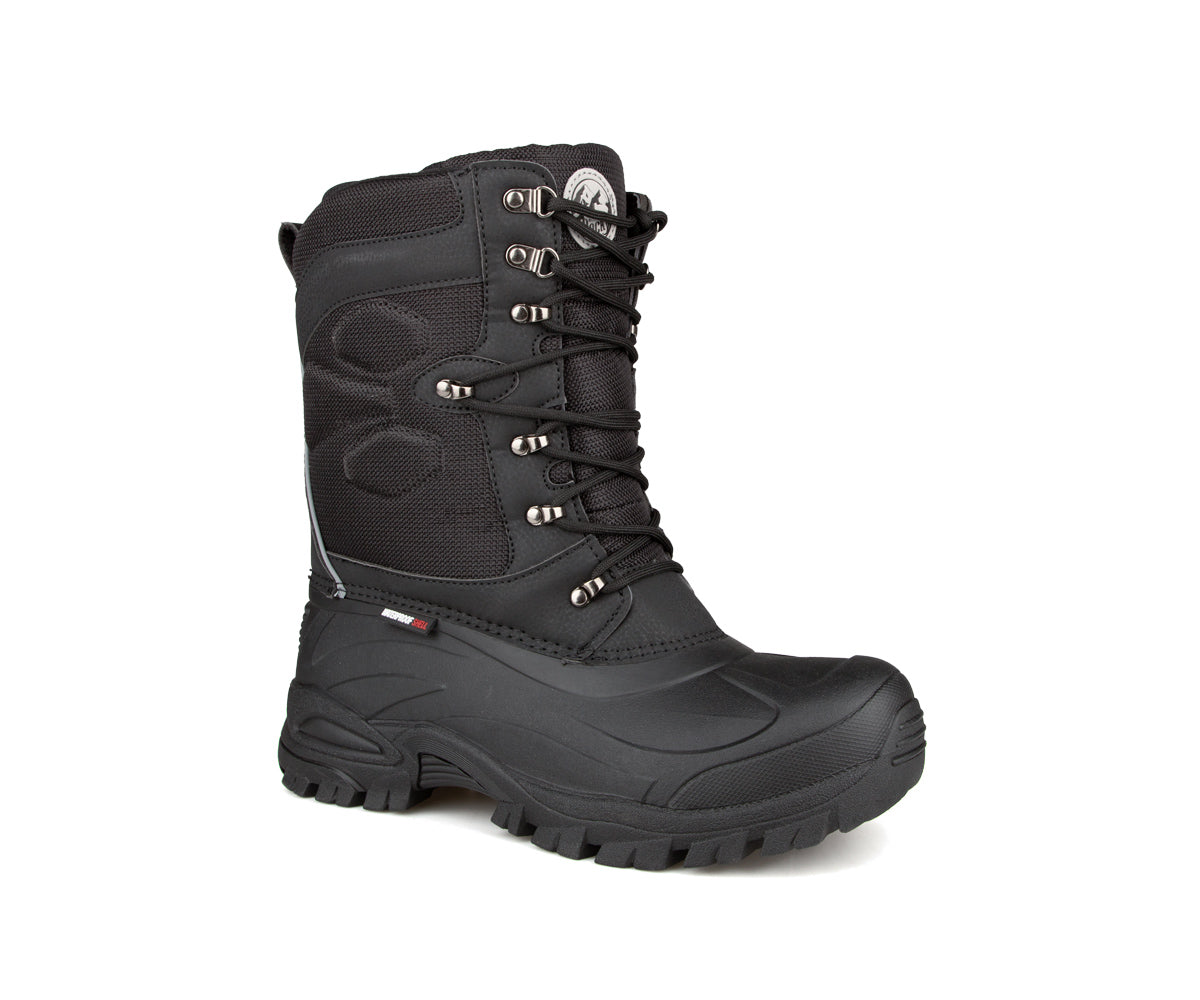 Botte d'hiver Blue Rocky Kekleon pour hommes, noir, vue de trois quarts côté gauche