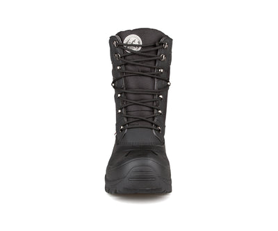 Botte d'hiver Blue Rocky Kekleon pour hommes, noir, vue de face avec lacets