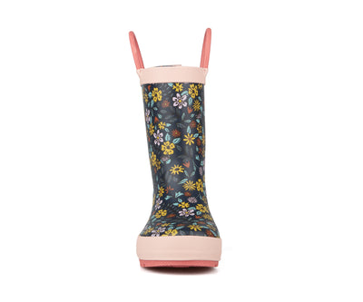 Bottes de pluie Blue Rocky pour filles tout-petits - LILA