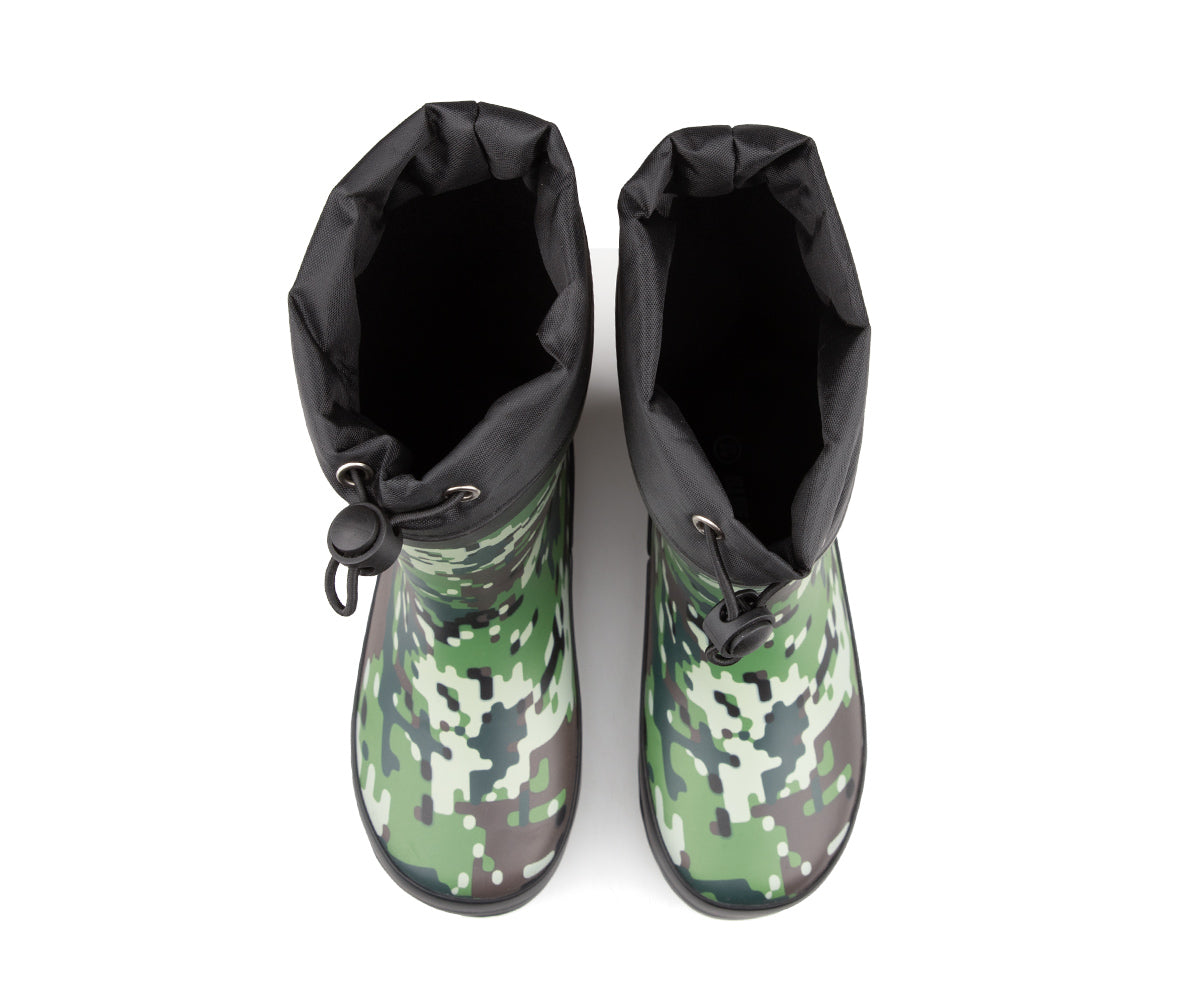 Bottes de pluie Blue Rocky pour tout-petits - LILE COLLAR