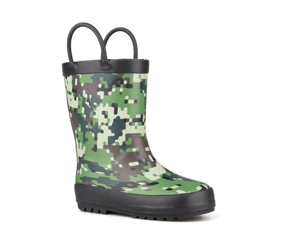 Bottes de pluie Blue Rocky pour garçons tout-petits - LILE