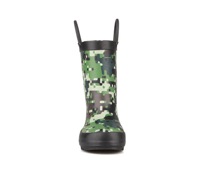 Bottes de pluie Blue Rocky pour garçons tout-petits - LILE