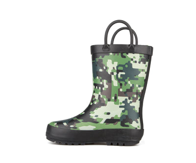 Bottes de pluie Blue Rocky pour garçons tout-petits - LILE