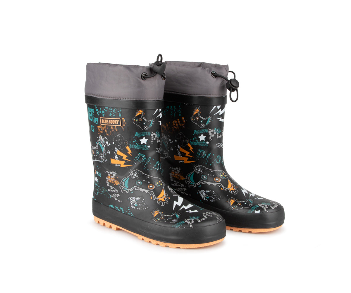 Bottes de pluie pour garçons Blue Rocky - SALARSEN 1.0