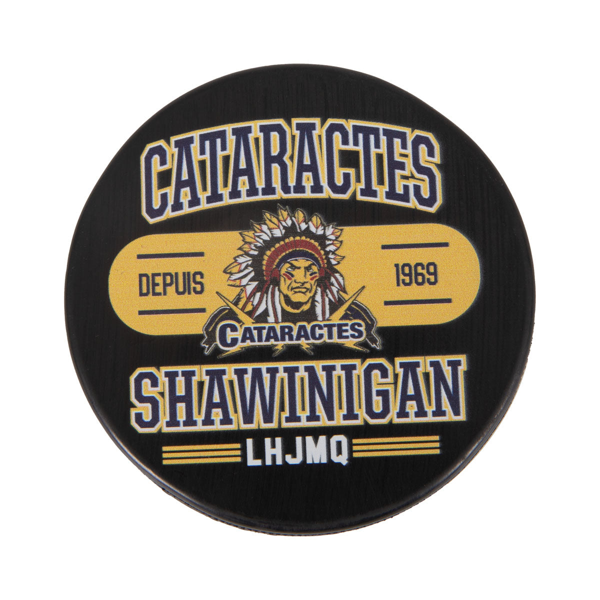 Souvenir hockey pucks - Shawinigan Cataractes