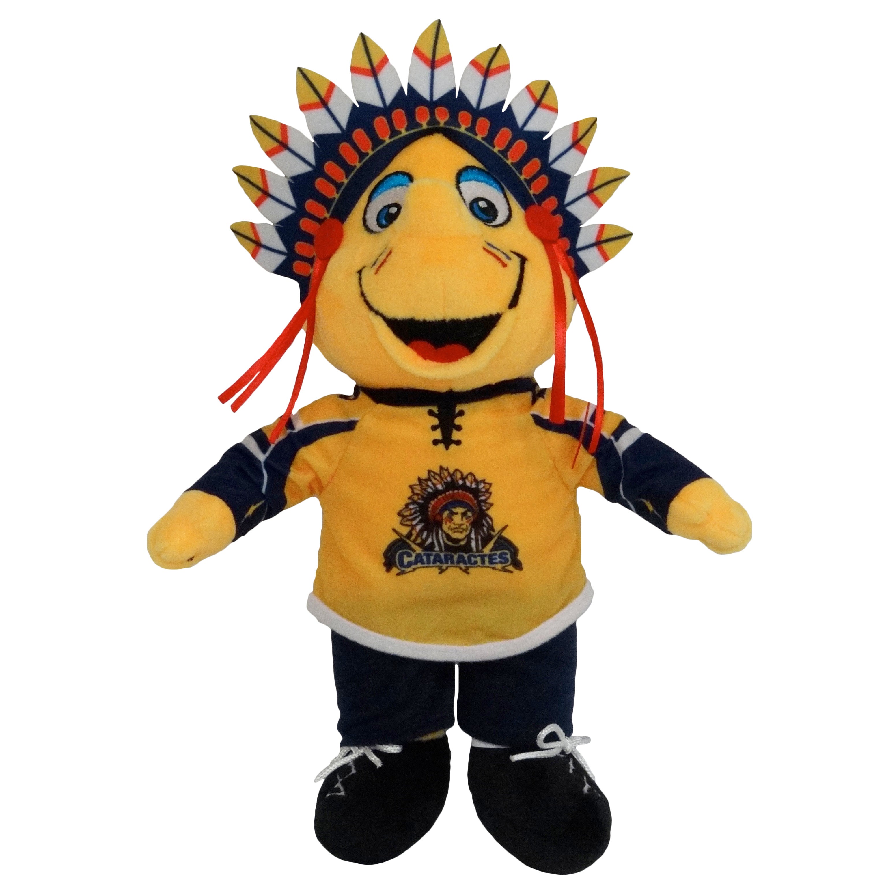 Toutou peluche mascotte Thomas Hawk d'équipe de hockey - Cataractes