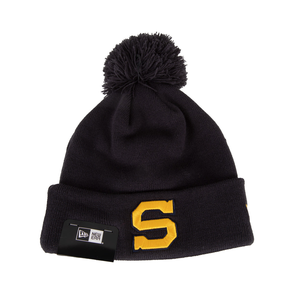 Pompon beanie hat featuring the Shawinigan Cataractes logo