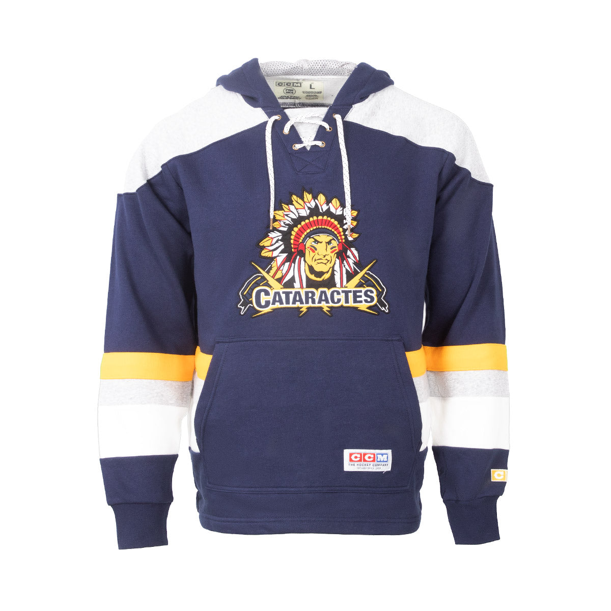 HOODIE TROWBACK - Coton ouaté vintage pour hommes - CATARACTES