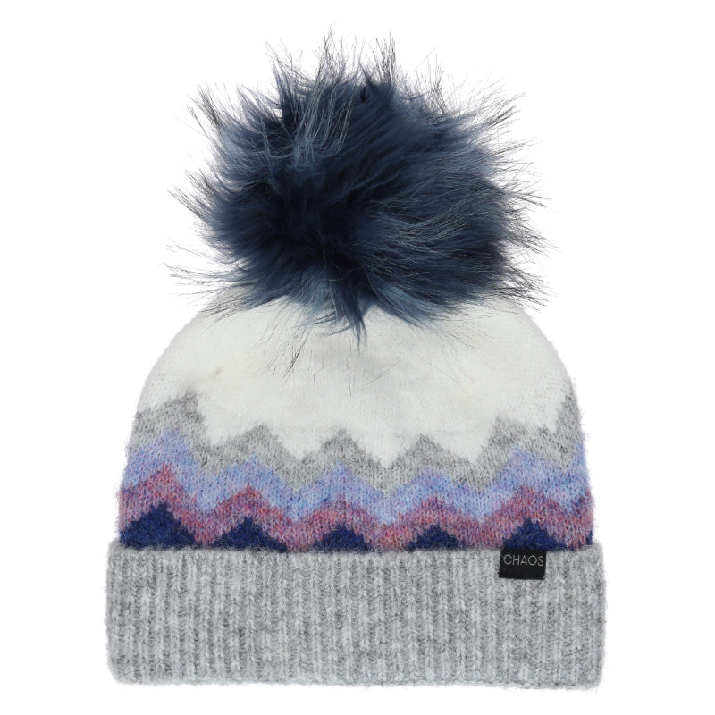 Pompon Chaos Junior Beanie - SCARLET