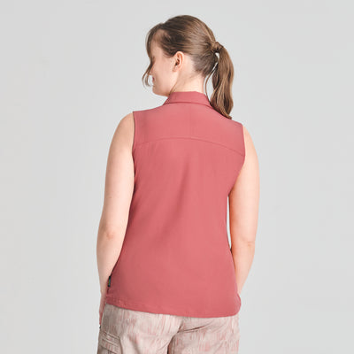 Women's Chlorophylle Sleeveless Shirt - AZIMUT