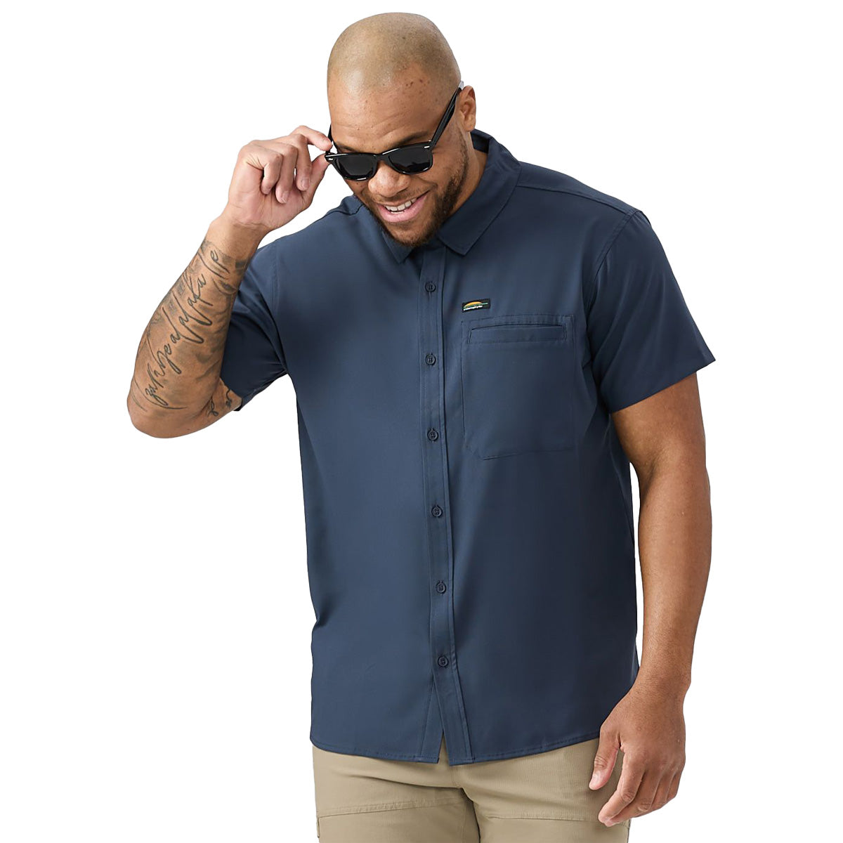 Men's short-sleeve golf shirt Chlorophylle - GASPÉ