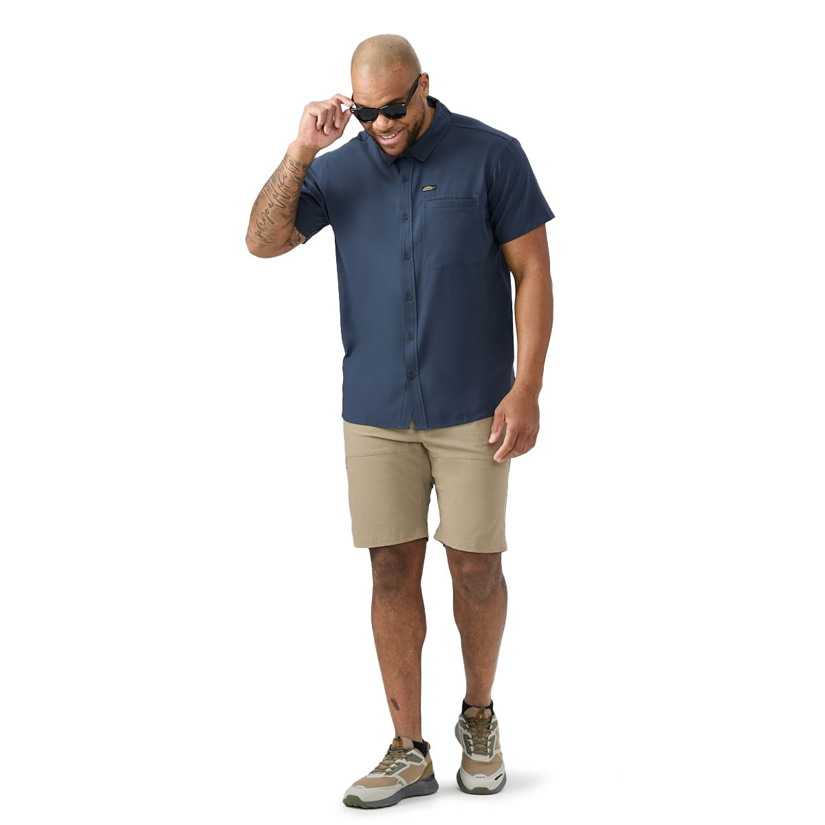 Men's short-sleeve golf shirt Chlorophylle - GASPÉ