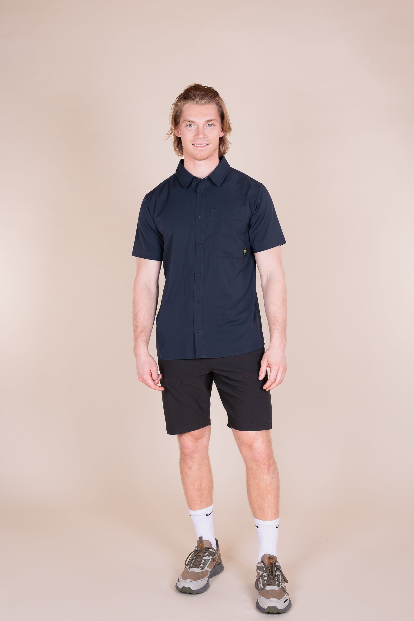 Men's short-sleeve golf shirt Chlorophylle - GASPÉ