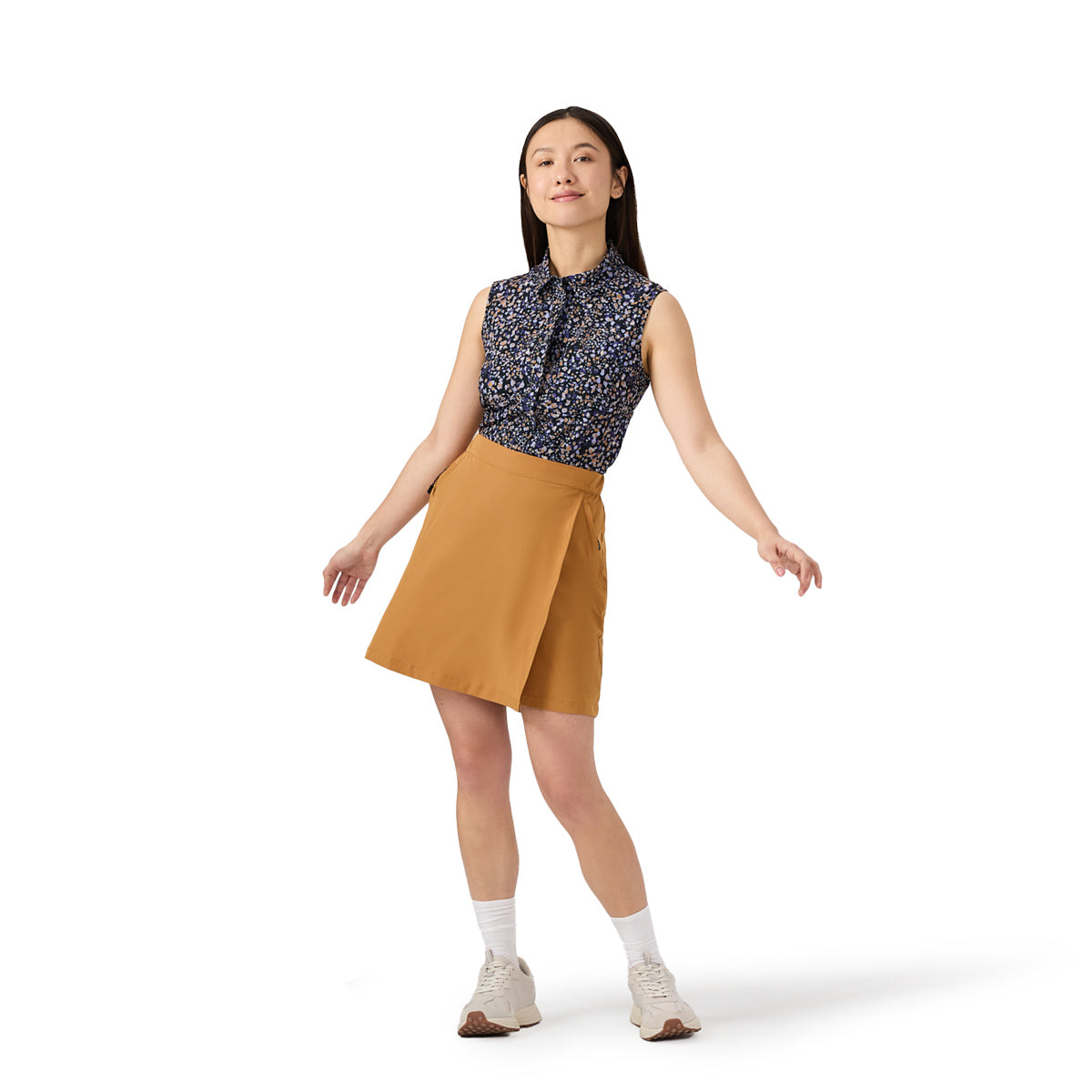 Women's short skirt Chlorophylle - AZIMUT