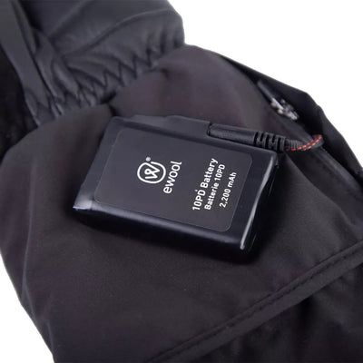 Chlorophyll heated mittens for adults - SOLIS 2.0